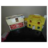 Fisher Price Barn & Fisher Price House