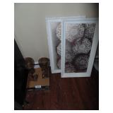 (2) Candle Holders & (2) Frames