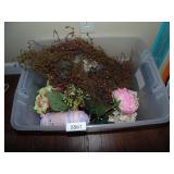 Artificial Floral in Tote (No Lid)