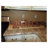 Love, Peace, Joy Shelf Sitters