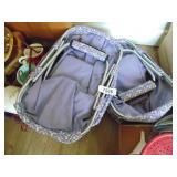 (2) Collapsible Alum. Frame Baskets