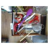 Kitchen Utensils & Vintage Baking Powder Tin