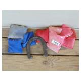 (6) Red & (5) Blue Bean Bags, Horse Shoe