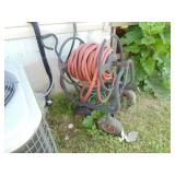 Garden Hose Reel w/ Garden Hose