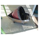 Planters & Door Wreath