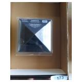 4x4 Victoria Black Pyramid Post Cap