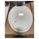 White Toilet Seat