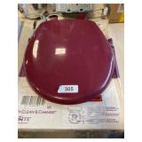 Plastic Colors Marron Type R Toilet Seat