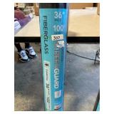 Fiberglass Screen Guard Charcoal 36