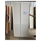 Closet Door Half Louver 36 X 80