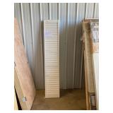 30" Full Levour White Closet Door