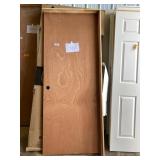 32" X 80" Hollow Wood RH Interior Door