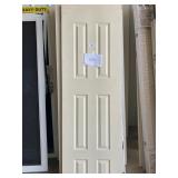 26" White Hollow 6 Panel Door