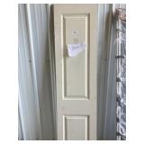 18in 2 Panel White Closet Door