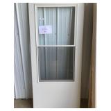 36in White Storm Door