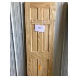 24 In Solid Pine 6 Panel Int Solid Door