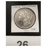Morgan Silver Dollar - 1882-0 - unc