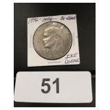 Eisenhower Bicentennial Dollar - 1776-1976