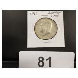 Kennedy Half Dollar - 1967