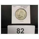 Kennedy Half Dollar - 1967