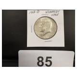 Kennedy Half Dollar - 1968-D