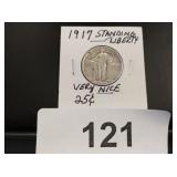 Standing Liberty Quarter - 1917