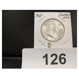 Franklin Half Dollar - 1963