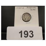 Mercury Dime - 1935-S
