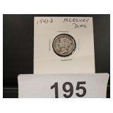 Mercury Dime - 1941-D