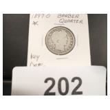 Barber Quarter - 1897-0 - key date