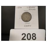 Liberty Nickel - 1894 - cents