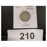 Liberty Nickel - 1897 - cents