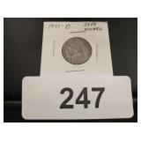 Jefferson Nickel - 1941-D