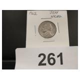 Jefferson Nickel - 1962