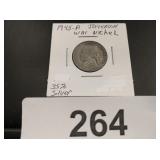 Jefferson War Nickel - 1945-P - 35% Silver