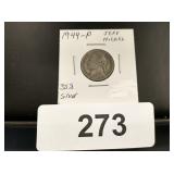 Jefferson Nickel - 1944-P - 35% Silver
