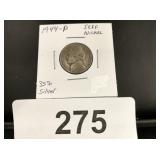 Jefferson Nickel - 1944-P - 35% Silver