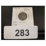 Jefferson Nickel - 1945-P - 35% Silver