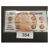 The Other Side of Lincoln - Penny Set
