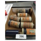 (8) Phonograph Cylinders