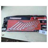 Powerbuilt 16pc Metric Combination Wrench Set