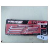Powerbuilt 10 Piece Combination Wrench Set