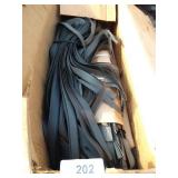 (3) Packs and Misc. Leather Pieces