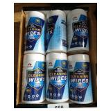 (6) Containers Sanitizing Wipes