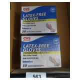 (2) Latex-Free Disposable Gloves