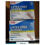 (2) Latex-Free Disposable Gloves