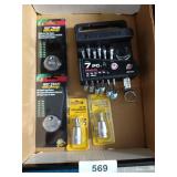 7pc.Metric Wrench Set & Assorted Tools