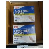 (2) Boxes Latex-Free Disposable Gloves