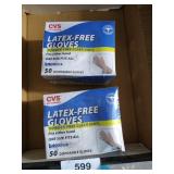 (2) Boxes Latex-Free Disposable Gloves