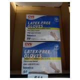 (2) Boxes Latex-Free Disposable Gloves